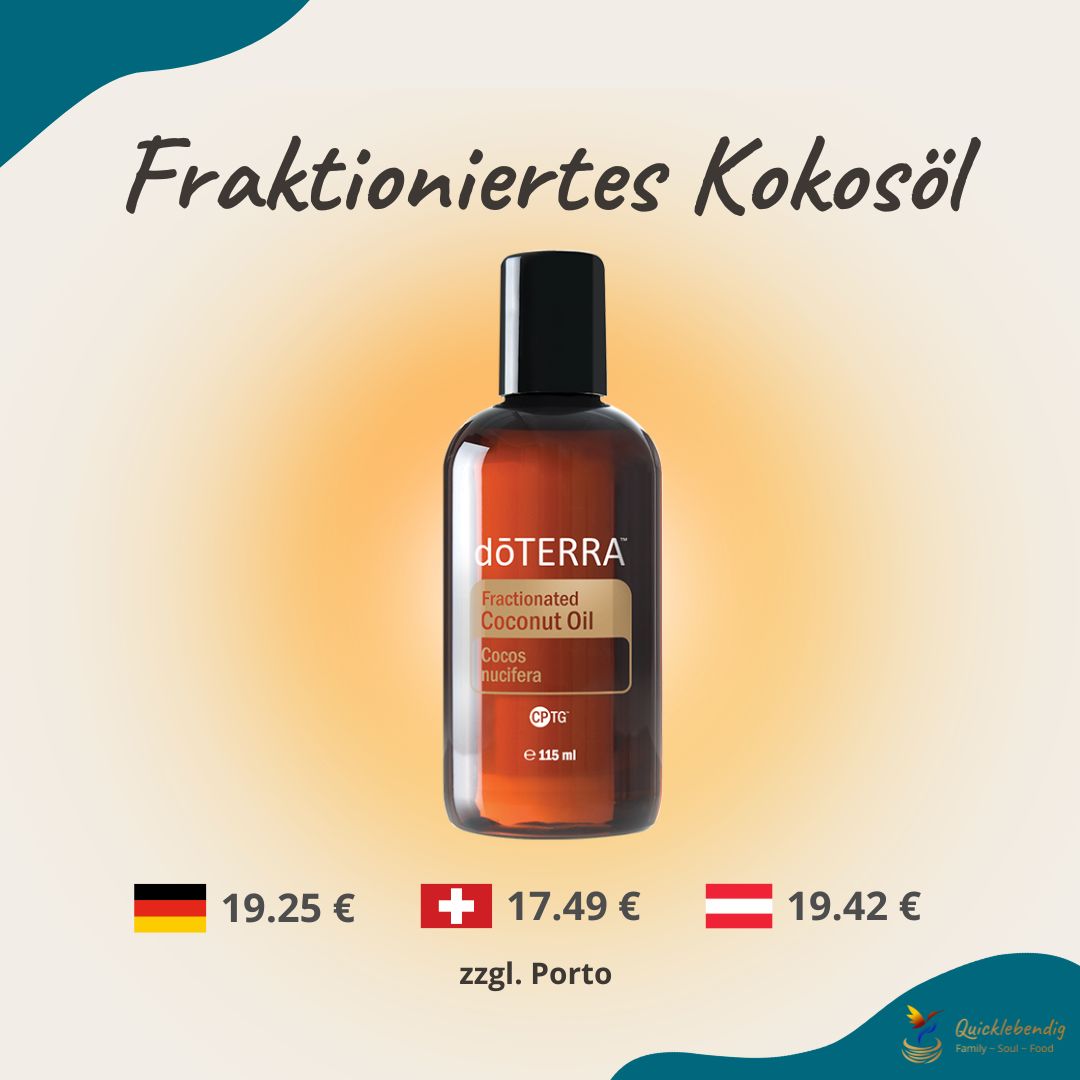Bild: Fraktioniertes Kokosöl