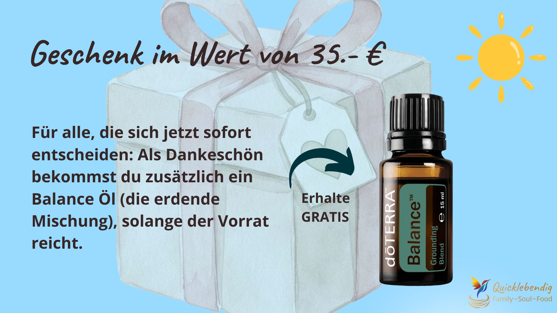Bild: Geschenk Sommer Camp