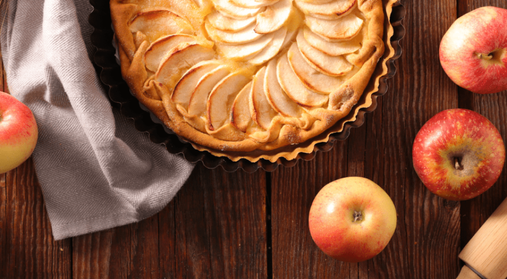 Bild: Apfelkuchen ohne Industriezucker